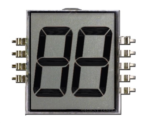 Custom Size Monochrome Seven Segment LCD Display COG LCD Display TN Positive LCD