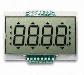 Custom Size Monochrome Seven Segment LCD Display COG LCD Display TN Positive LCD